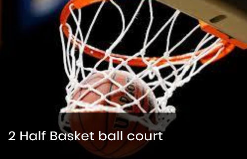 Dlf Skycourt Amenities - 2 Half Basket ball court