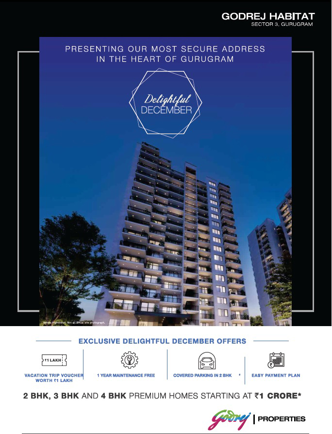 Godrej Habitat, Sector 3 Gurgaon - Price, Brochure, Reviews