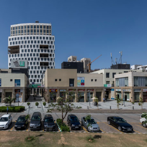 front view of vatika town square gurgaon