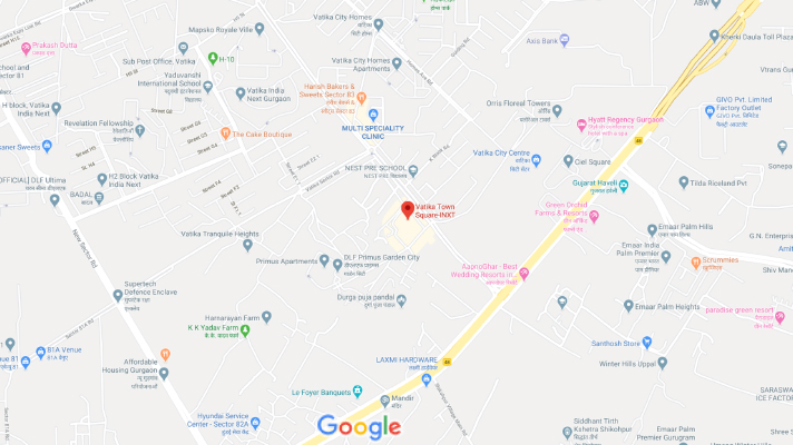 vatika town square location map